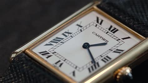 Cameron Barr’s Personal Cartier Tank Louis ref. 96065.